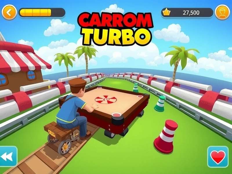 Carrom Turbo Speedster gameplay screenshot